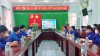 Quang cảnh buổi tuyên truyền tại Trường THPT Nguyễn Diêu