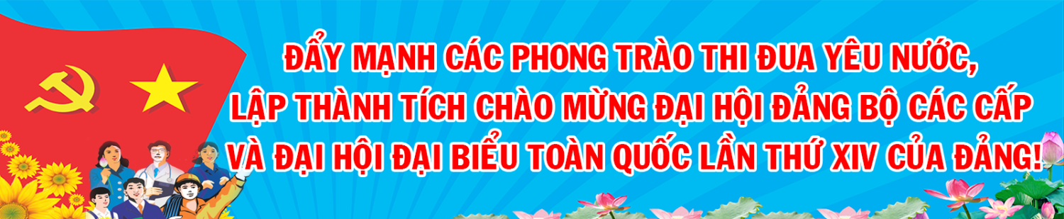 Khẩu hiệu dưới tin tức