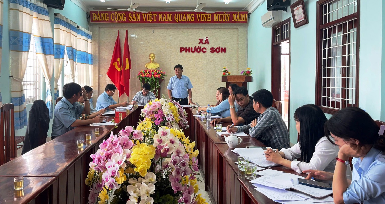 Phước Sơn: Giám sát công tác chuẩn bị và tổ chức Đại hội